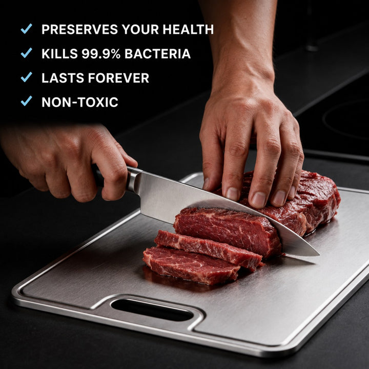 Titanium Chopping Board | Non-Porous Antibacterial Board
