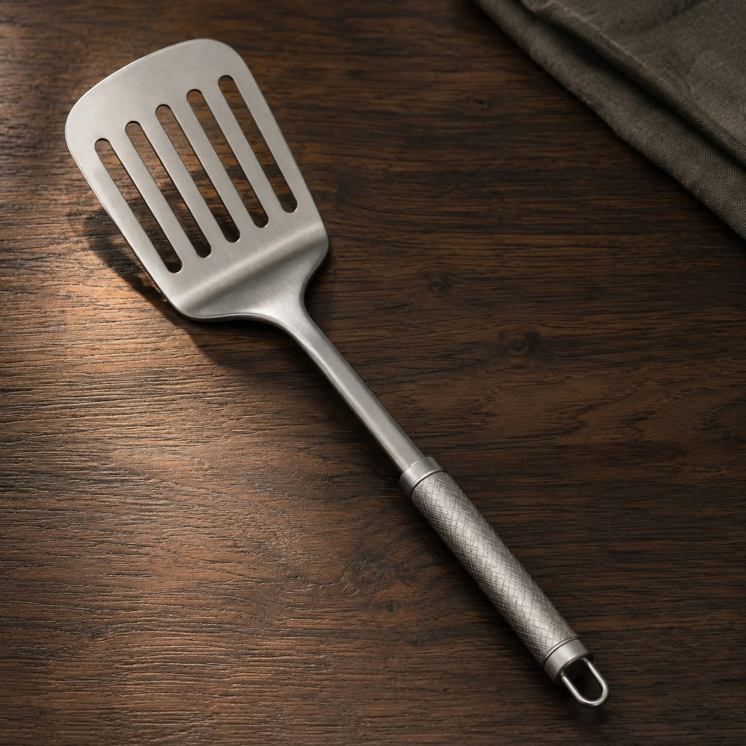 Titanium Kitchen Utensils | Spatula, Skimmer, Ladle and Turner