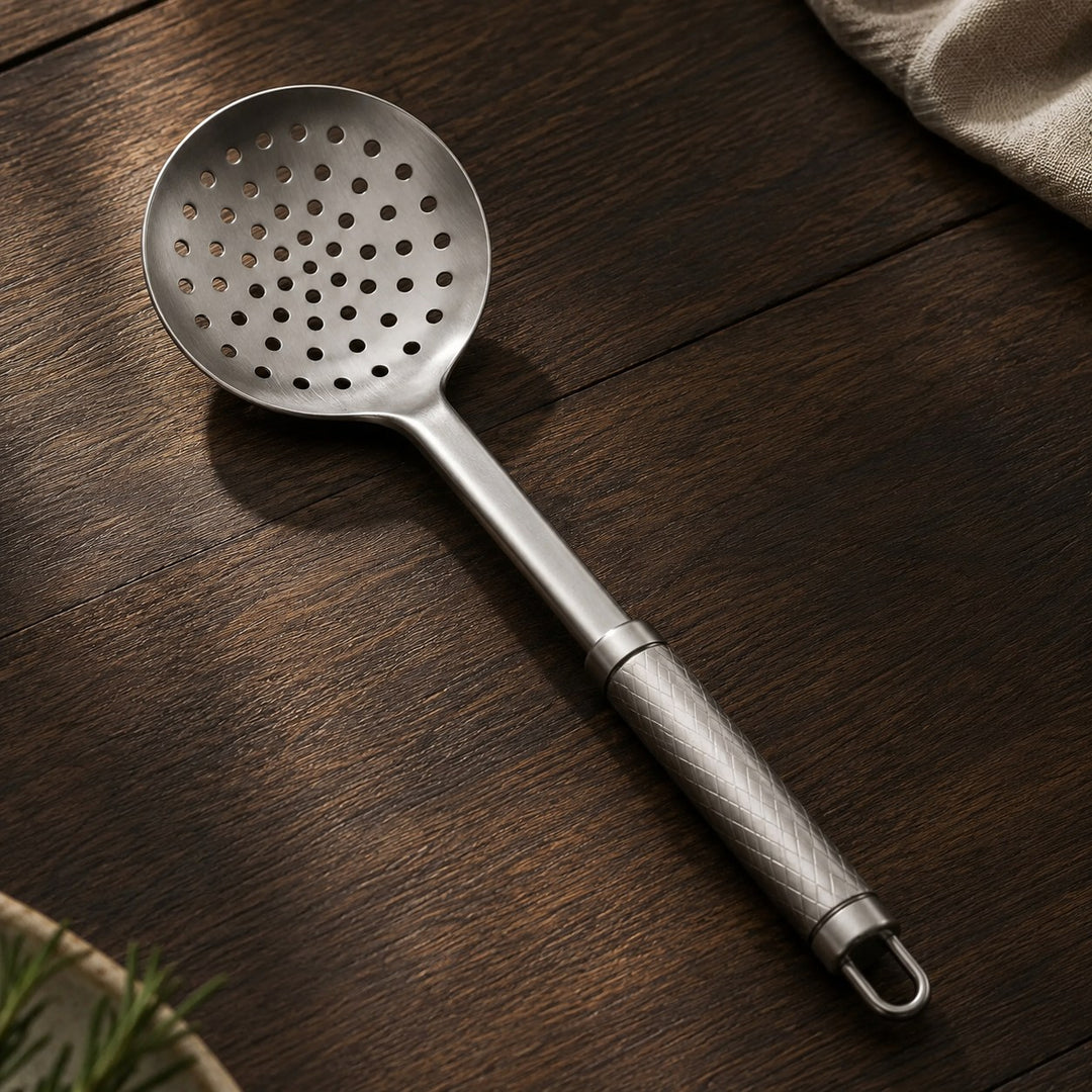 Titanium Kitchen Utensils | Spatula, Skimmer, Ladle and Turner