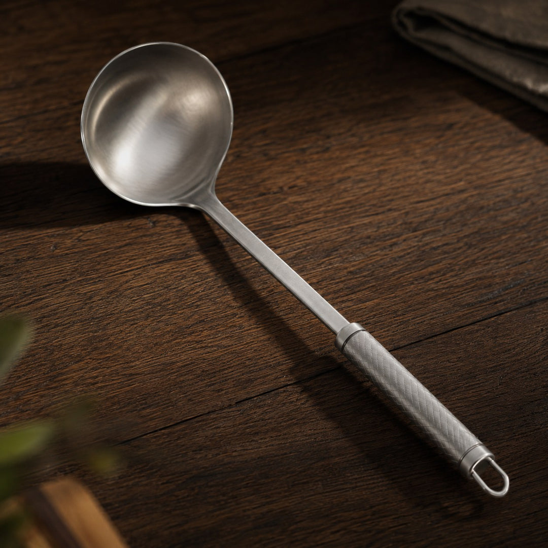 Titanium Kitchen Utensils | Spatula, Skimmer, Ladle and Turner