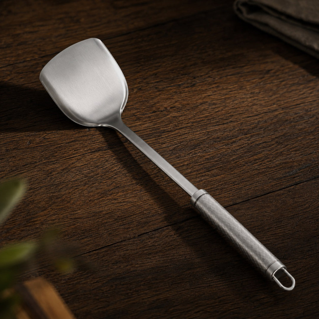 Titanium Kitchen Utensils | Spatula, Skimmer, Ladle and Turner