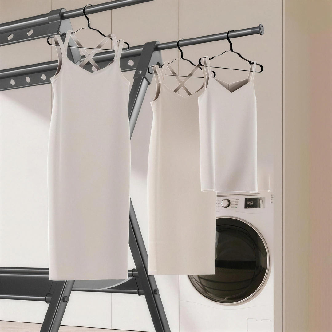 Floor-to-Ceiling Drying Rack | Tension Pole Airer, Aluminium