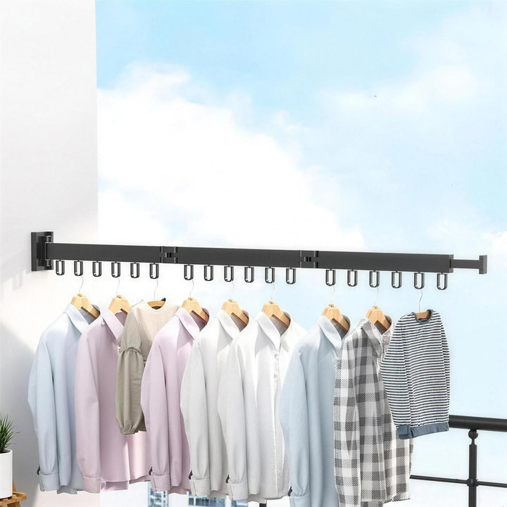 Corner Mounted Airer | Folding Aluminium Drying Rack for Corners and Alcoves