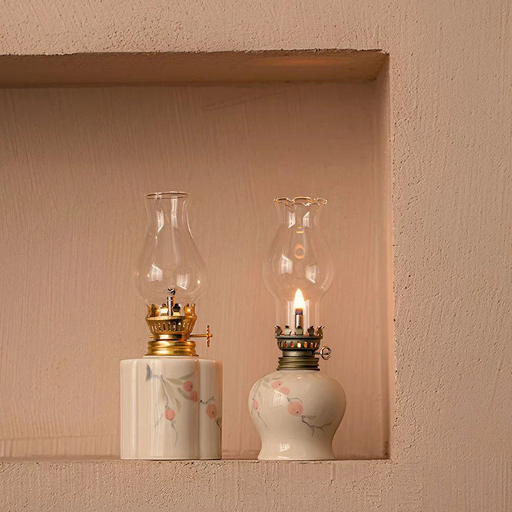 Oil Lantern | Artisan-Crafted Design, Adjustable Flame Control