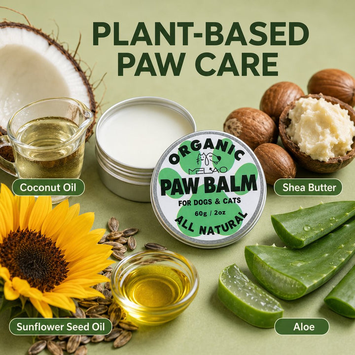 Dog & Cat Paw Balm for Post-Walk Care | Moisturizes Dry, Rough Paw Pads