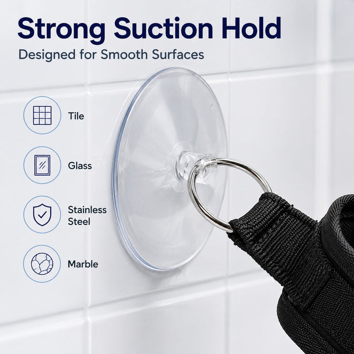Pet Bathing Restraint with Suction Cup for Cats & Small Dogs