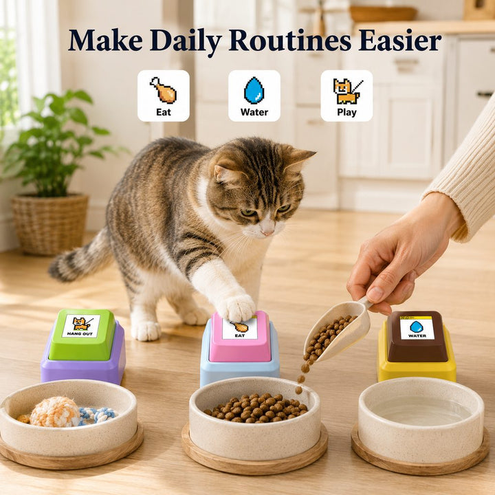 PawTalk Recordable Pet Communication Button for Dogs & Cats