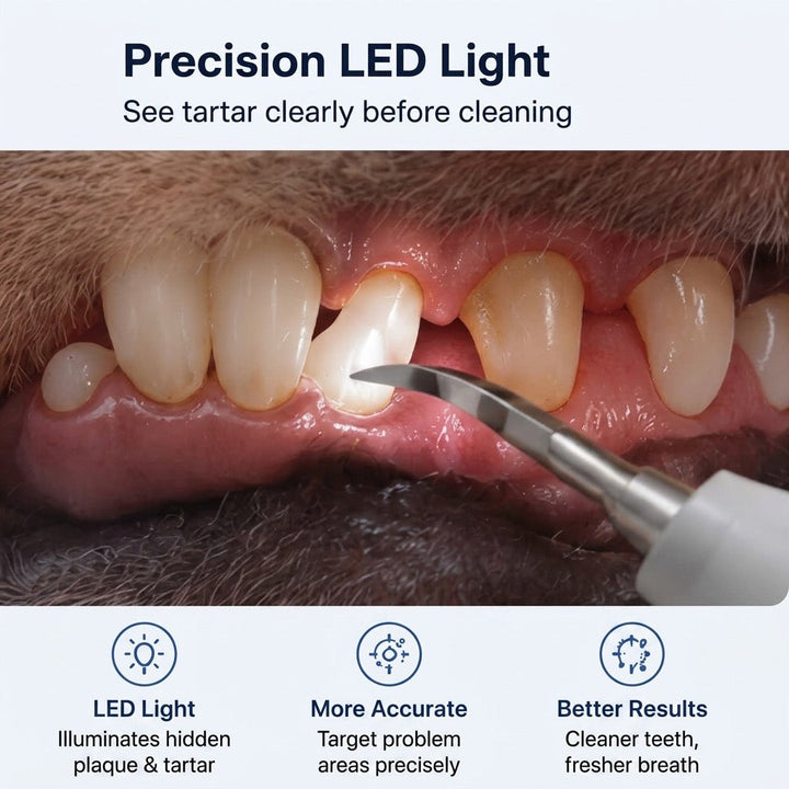 Ultrasonic Pet Dental Cleaner for Dogs & Cats