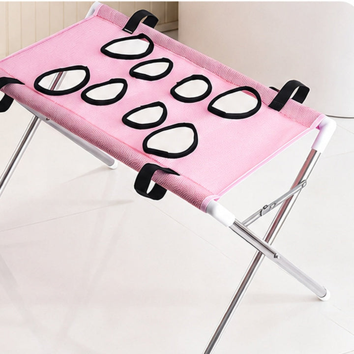 Foldable Pet Grooming Stand for Cats & Small Dogs
