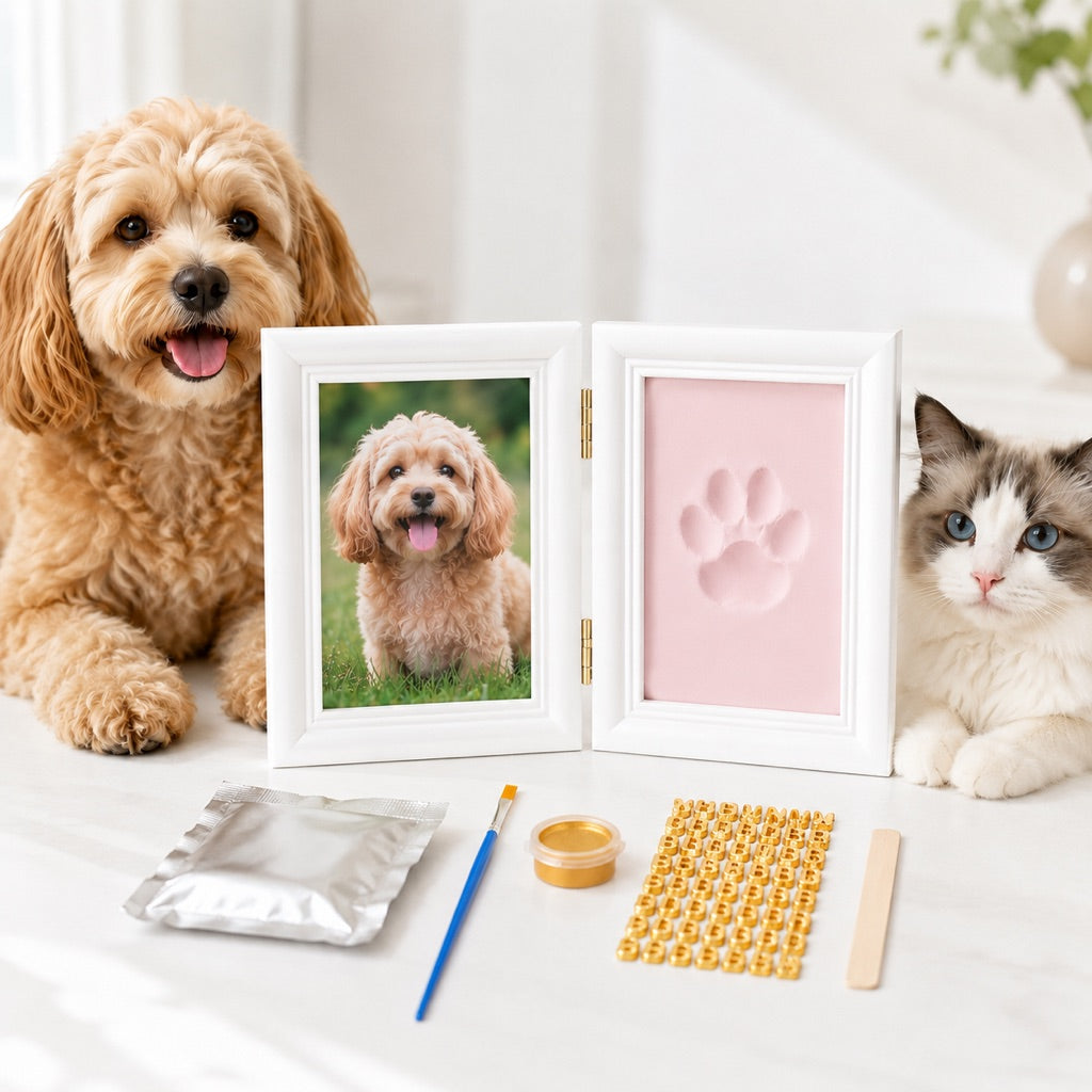 Pet Paw Print Frame Kit for Dogs & Cats