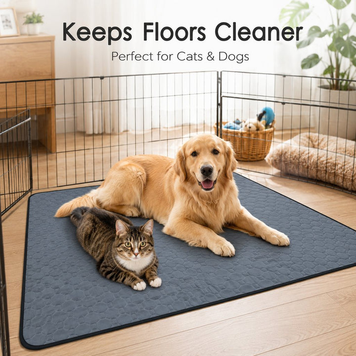 Reusable Washable Pet Pee Pad for Cats & Dogs