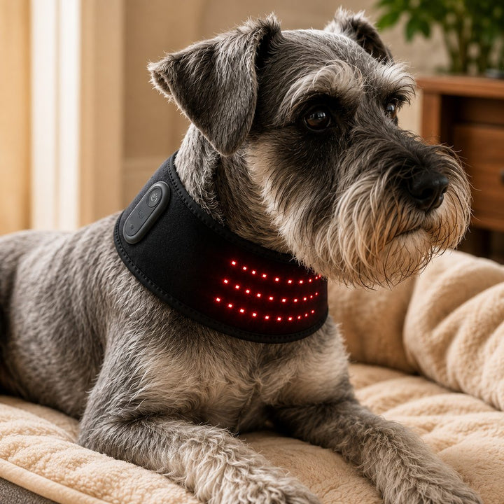 Pet Red Light Therapy Belt for Dogs & Cats Neck, Waist & Abdomen Comfort Wrap