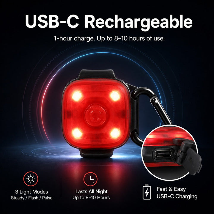 Clip-On Pet Safety Light for Night Walks | Helps Dogs & Cats Stay Visible After Dark