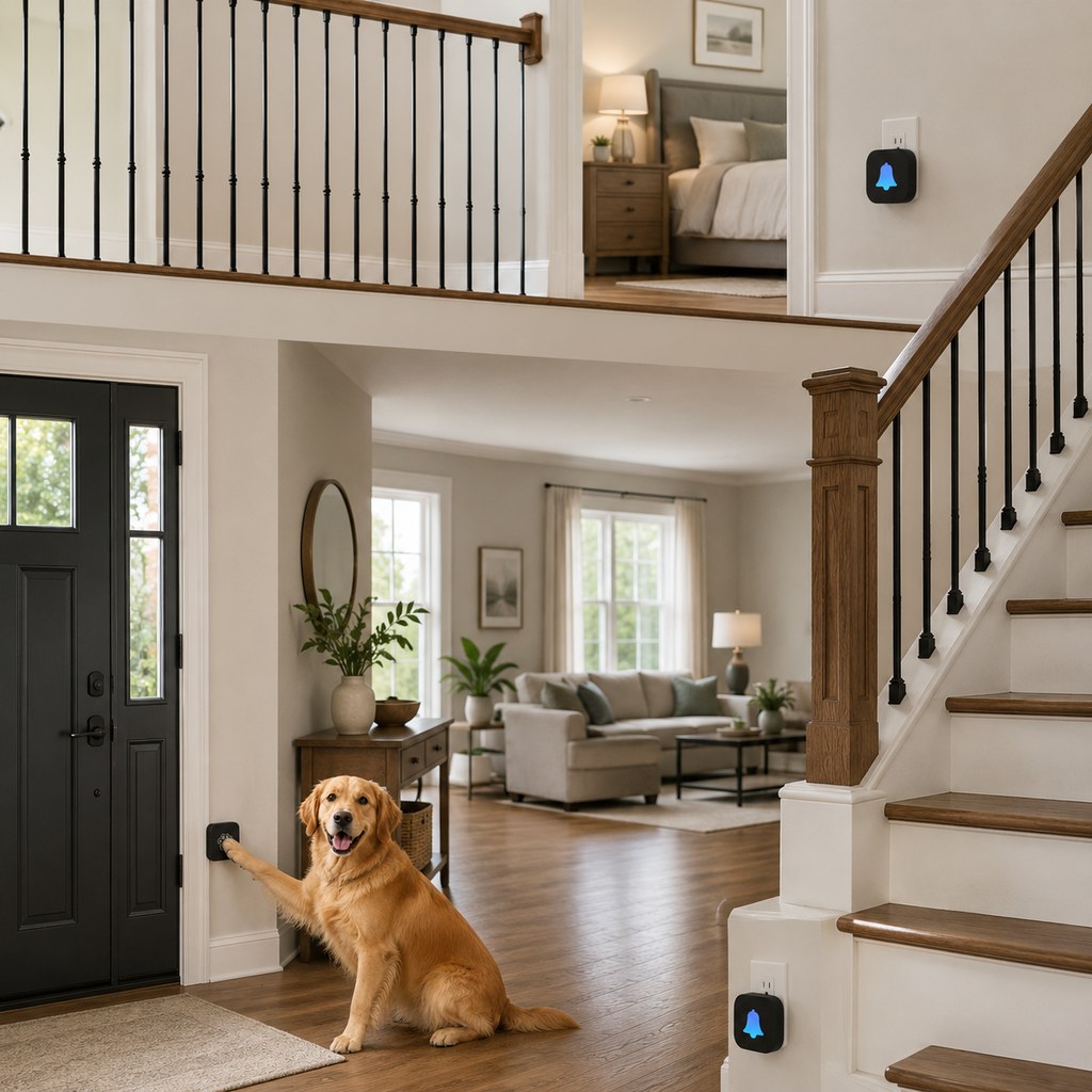 Wireless Dog Doorbell for Potty Training
