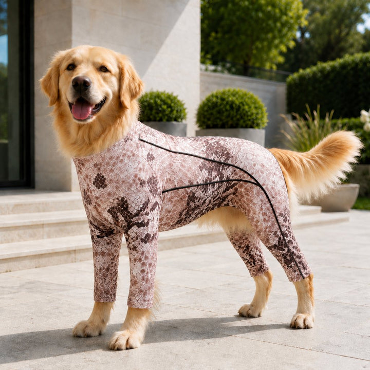 Four-Leg Full-Body Dog Jumpsuit for Home & Outdoor Wear