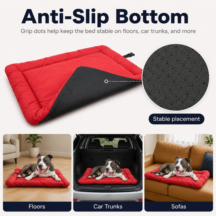 Portable Outdoor Dog Bed for Camping &Car Travel | Roll-Up Mat for Clean, Comfortable Rest