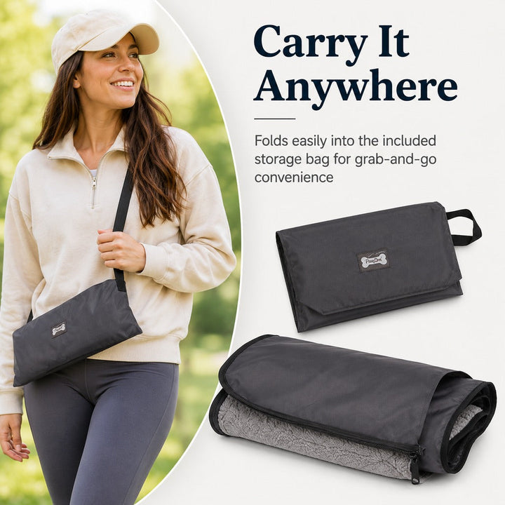 Portable Outdoor Pet Mat with Carry Bag
