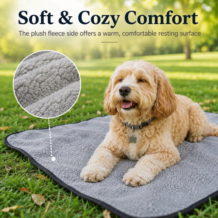 Portable Outdoor Pet Mat with Carry Bag
