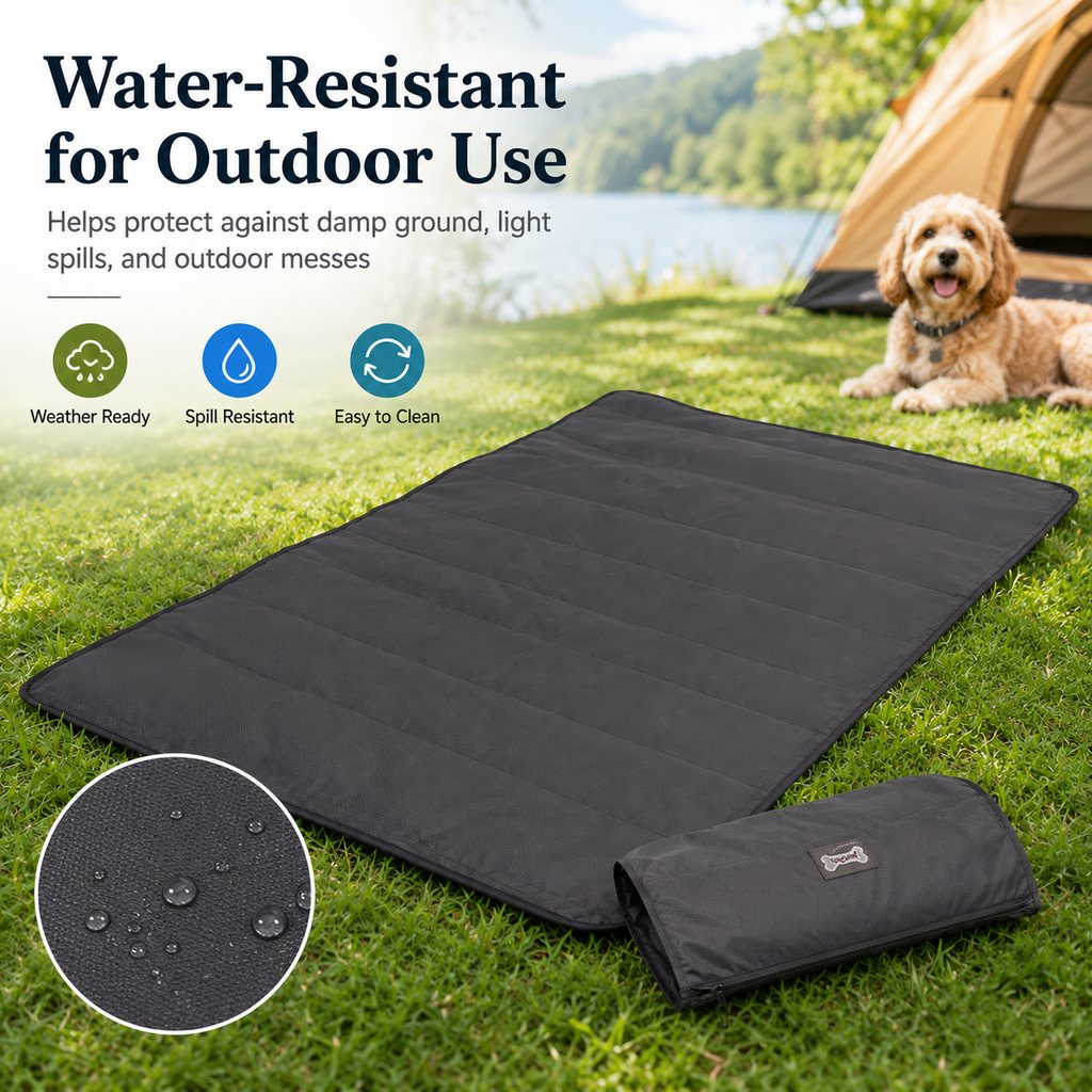Portable Outdoor Pet Mat with Carry Bag