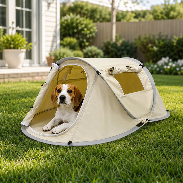 Portable Pop-Up Pet Tent for Home, Parks & Travel | A Familiar Rest Space for Cats & Small Dogs