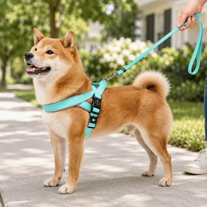 Quick-Fit Lightweight Dog Harness & Leash Set for Daily Walks