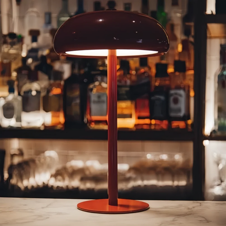 Sleek Retro Table Lamp | Sensitive Touch Control, Portable