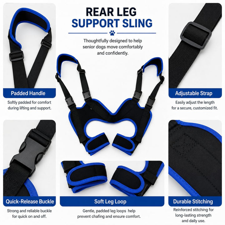 Rear Leg Support Sling for Dogs