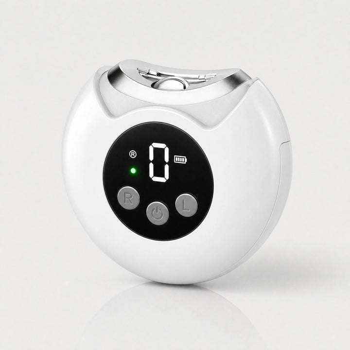 Rechargeable Electric Nail Trimmer with LED Light and 3 Speed Settings