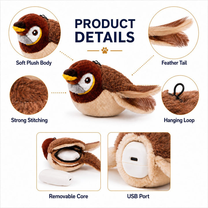 Rechargeable Interactive Cat Toy