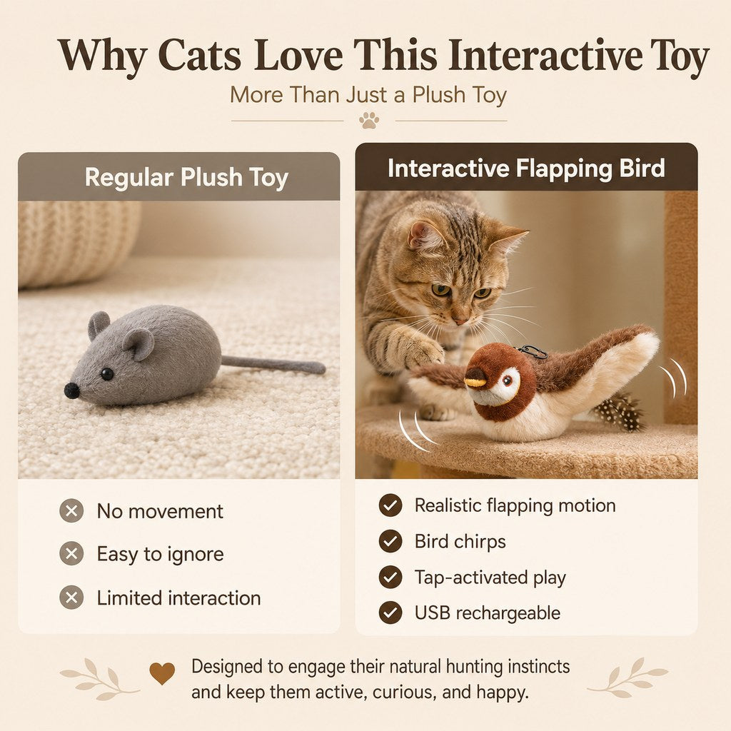 Rechargeable Interactive Cat Toy