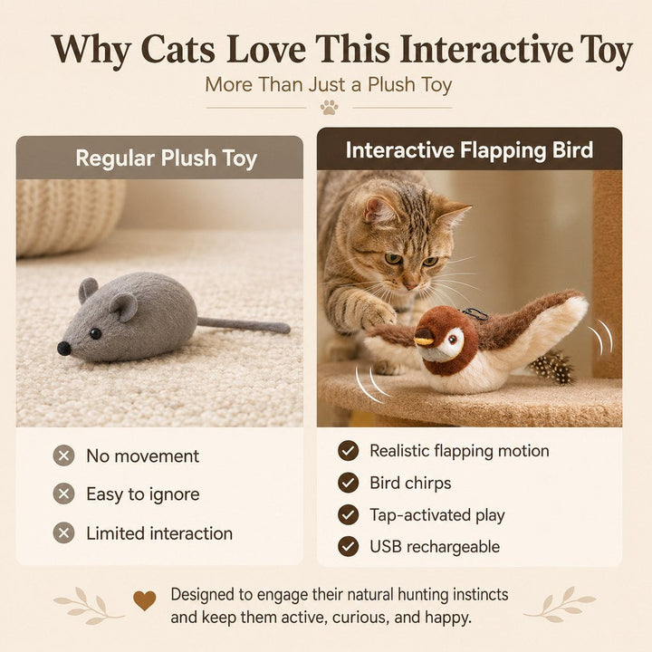 Rechargeable Interactive Cat Toy