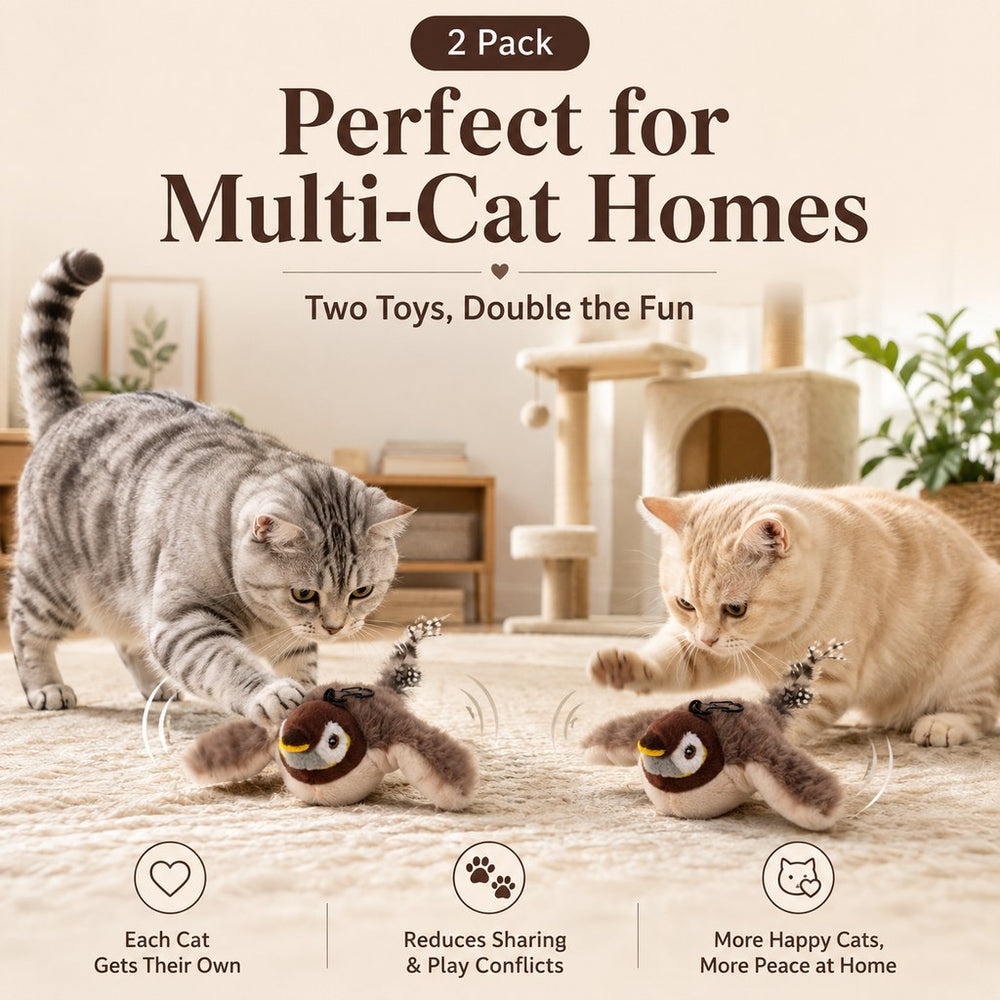 Rechargeable Interactive Cat Toy