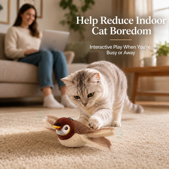 Rechargeable Interactive Cat Toy