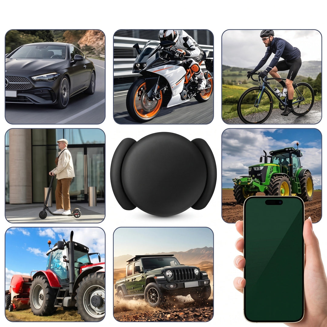 Rechargeable Vehicle GPS Tracking Device with Magnetic Case and No Subscription