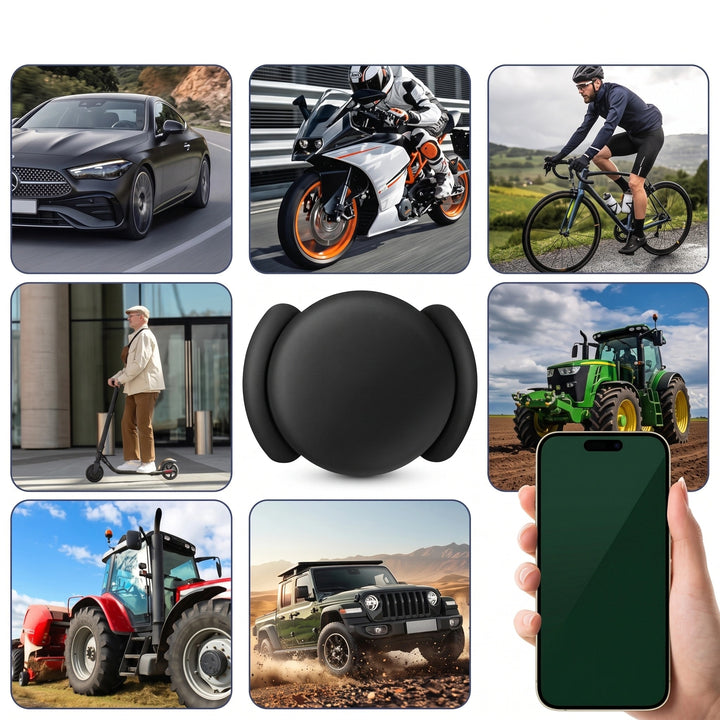 Rechargeable Vehicle GPS Tracking Device with Magnetic Case and No Subscription
