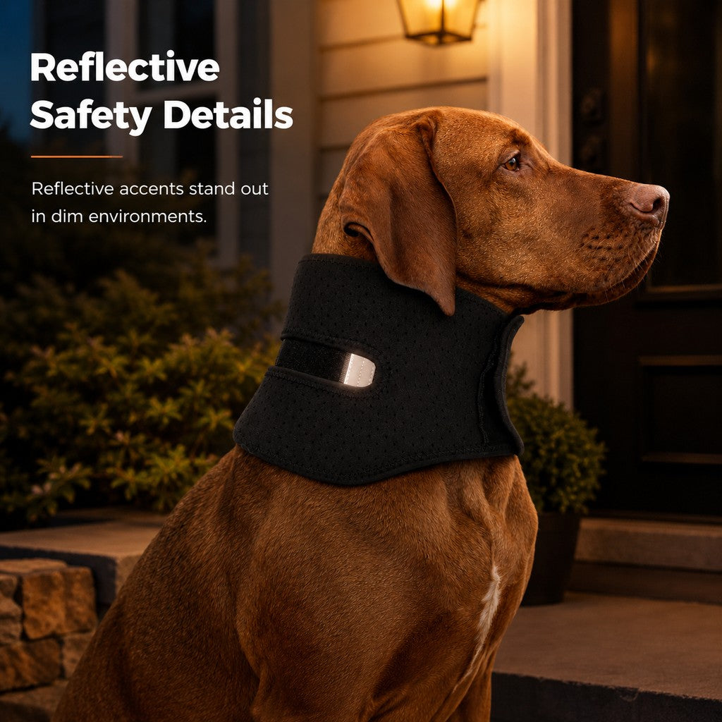 Adjustable Dog Neck Support Brace for Rest & Recovery