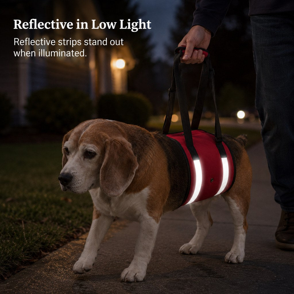 Reflective Dog Lift Support Sling