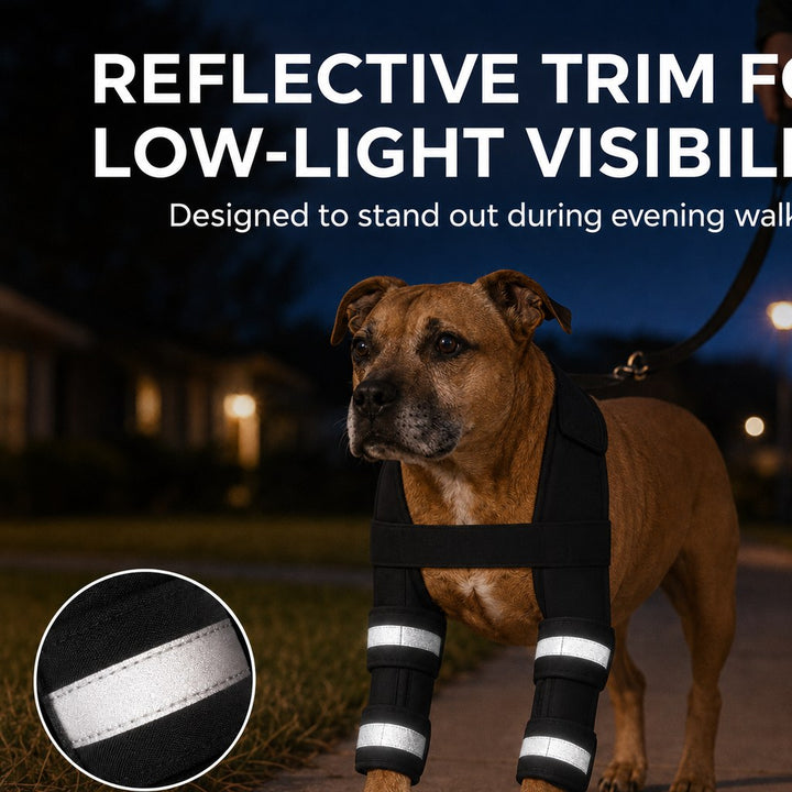 Dog Double Front Leg Support Brace for Unsteady Walking