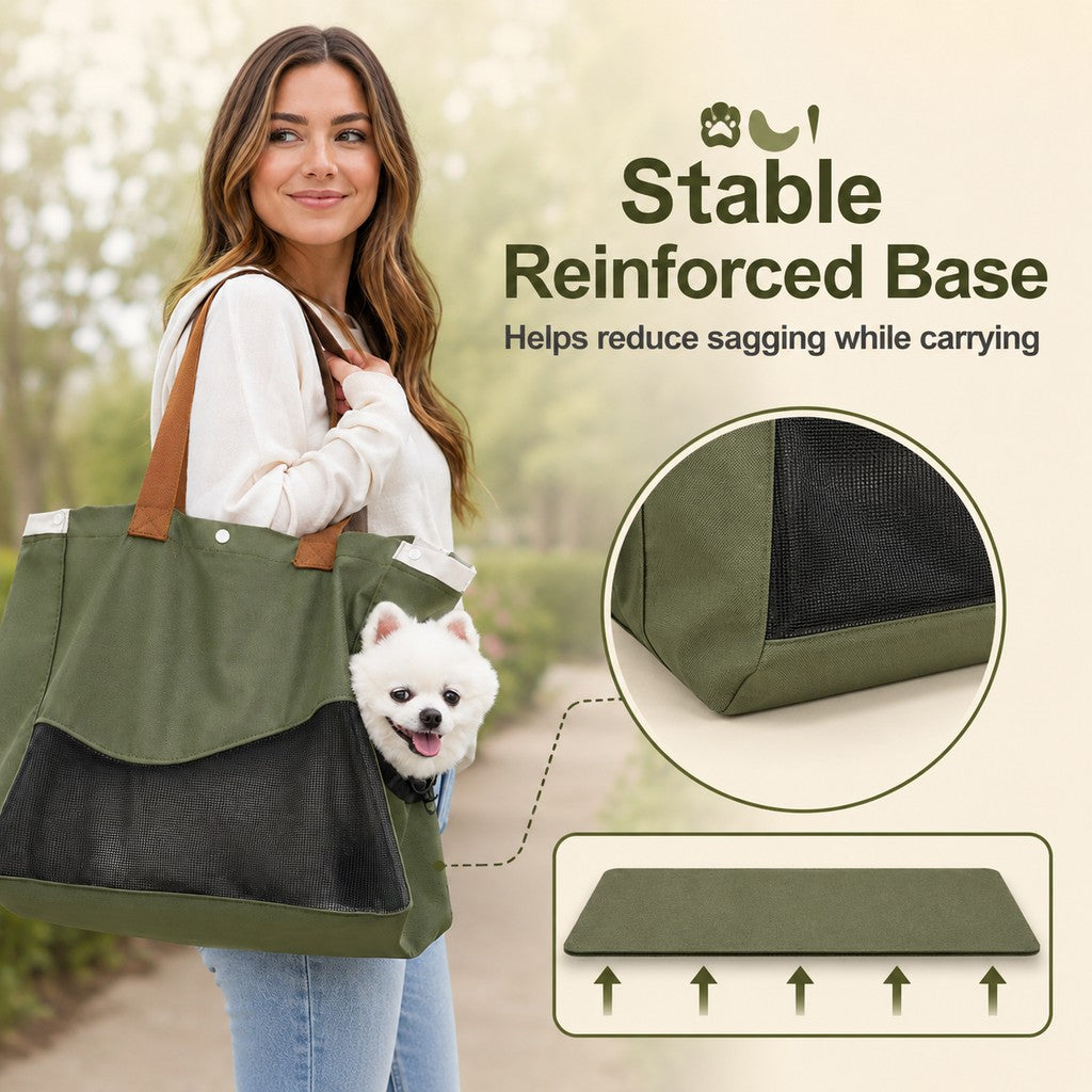 Pet Carrier Tote Bag for Cats & Small Dogs