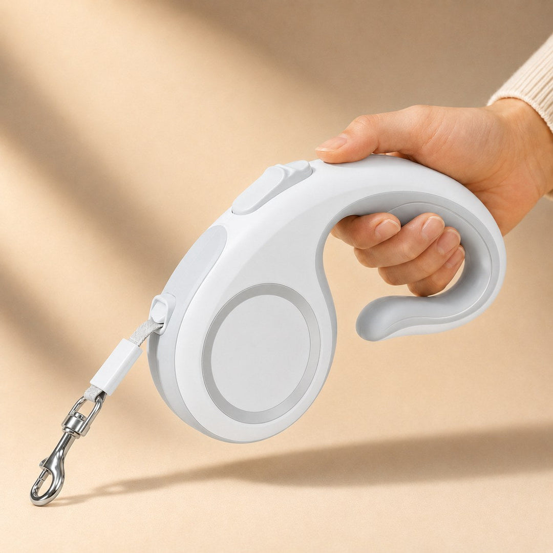 Retractable Dog Leash for Daily Walks & Park Outings
