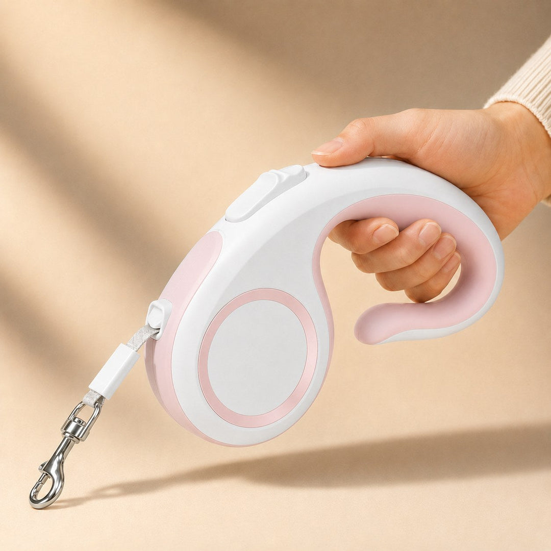 Retractable Dog Leash for Daily Walks & Park Outings