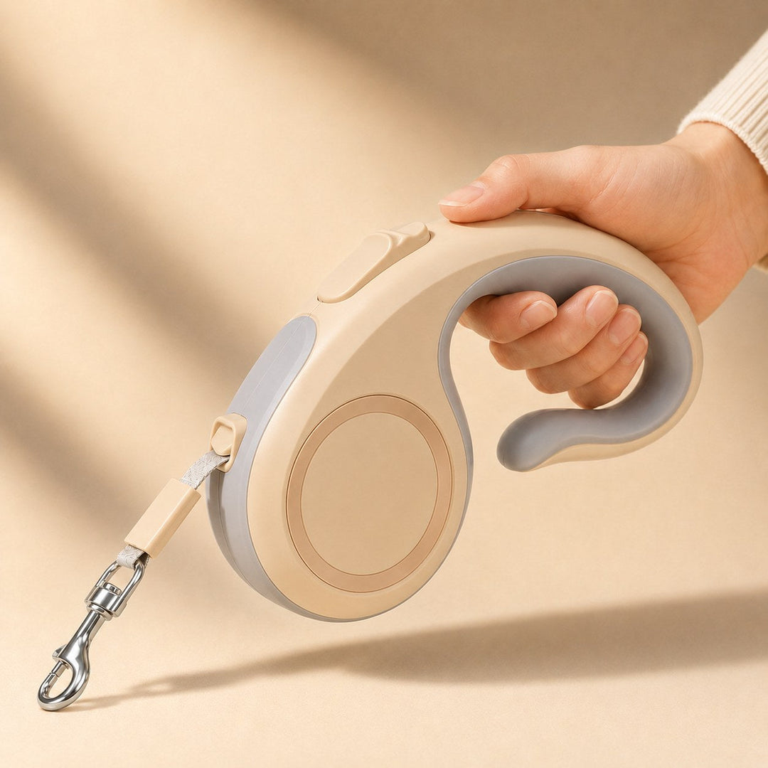 Retractable Dog Leash for Daily Walks & Park Outings