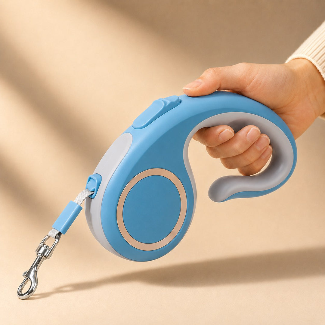 Retractable Dog Leash for Daily Walks & Park Outings