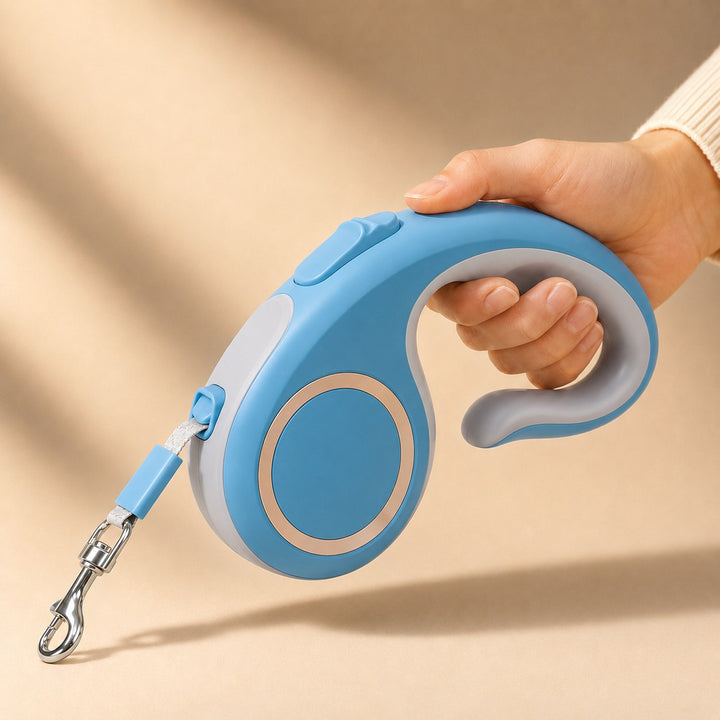 Retractable Dog Leash for Daily Walks & Park Outings