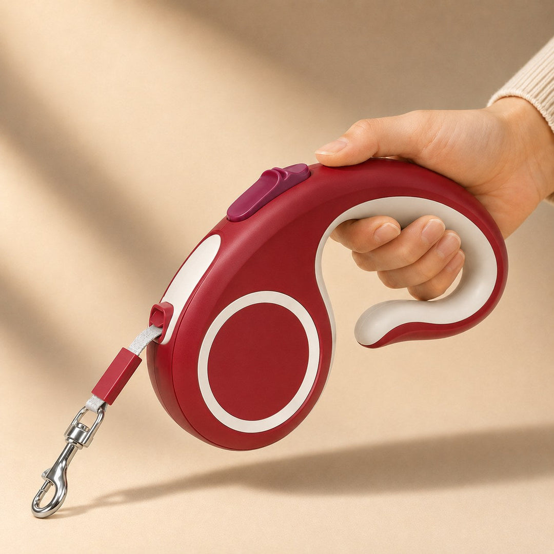 Retractable Dog Leash for Daily Walks & Park Outings