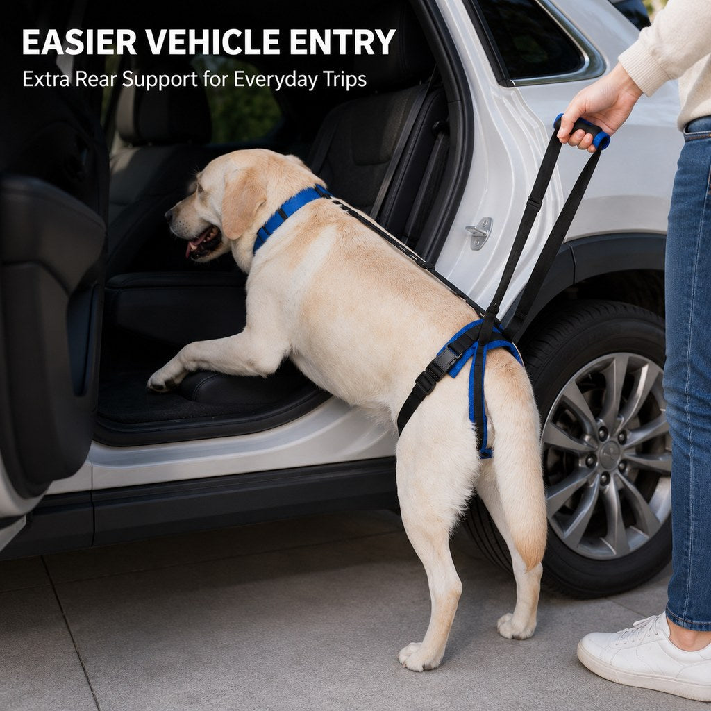 Adjustable Dog Rear Lift Support Harness