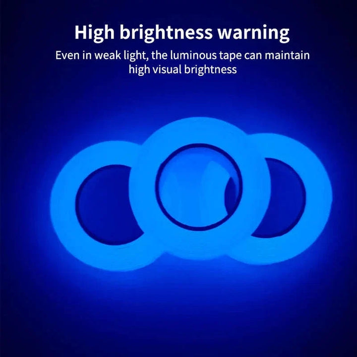 Self-Adhesive Luminous Safety Tape for Clear Night Visibility