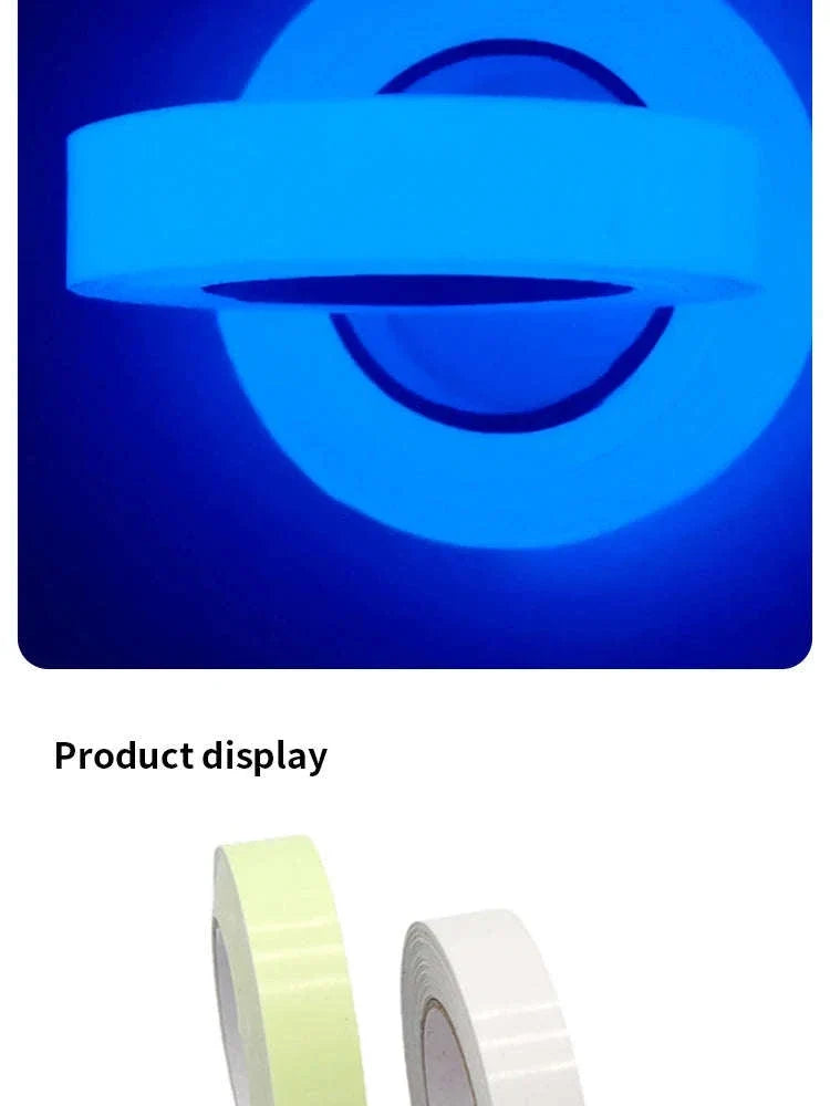 Self-Adhesive Luminous Safety Tape for Clear Night Visibility