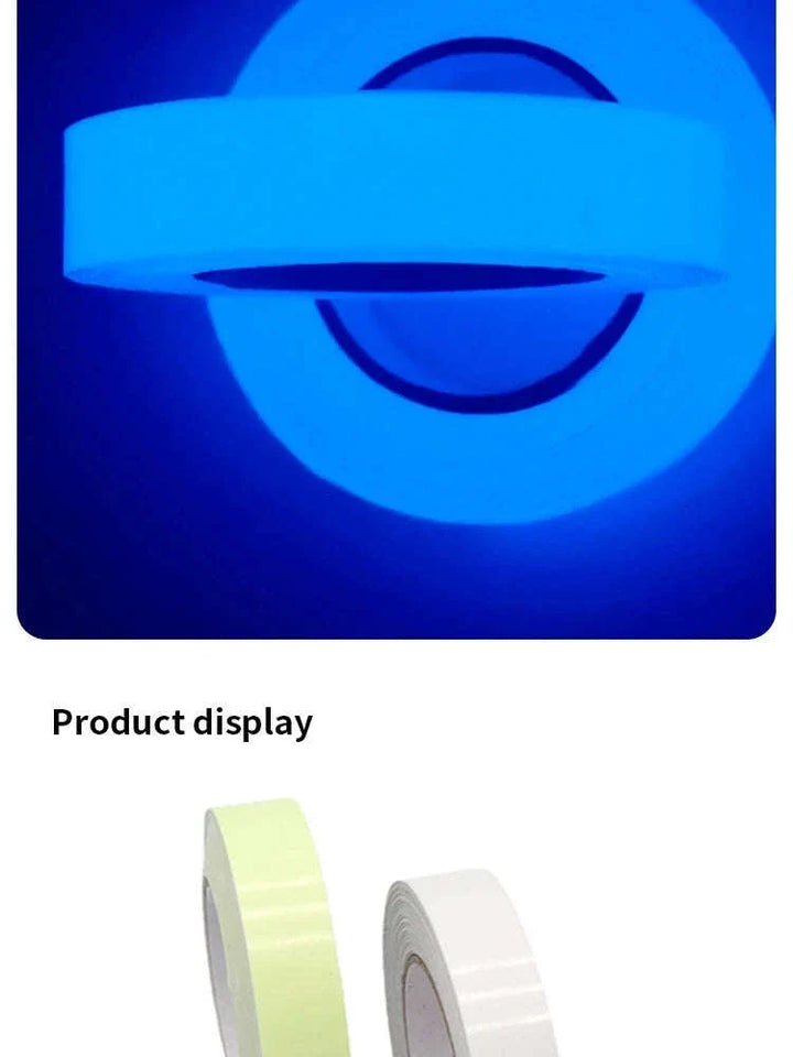Self-Adhesive Luminous Safety Tape for Clear Night Visibility
