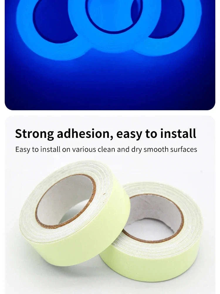 Self-Adhesive Luminous Safety Tape for Clear Night Visibility